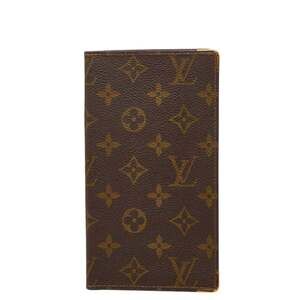 Louis Vuitton Monogram Wallet Brown Men's LOUIS VUITTON